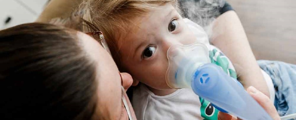 imagen de un niño con fibrosis quística