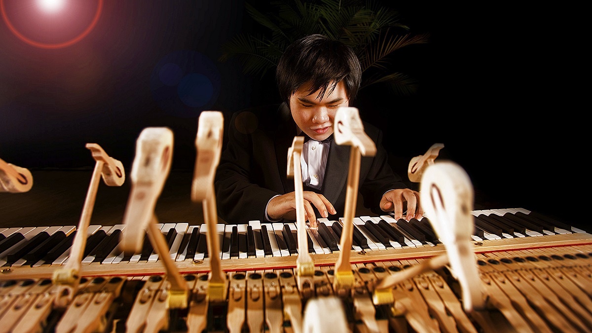 músicos ciegos: imagen de Nobuyuki Tsujii