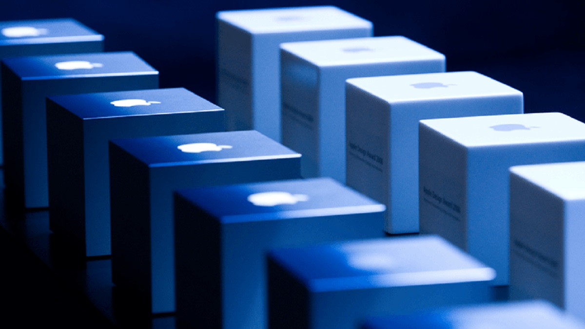 apple design awards: imagen de cubos con el logotipo de apple