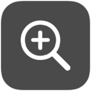 accesibilidad apple: imagen del logo de magnifier