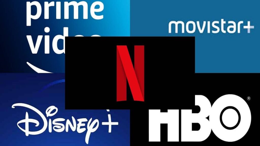 accesibilidad de plataformas de streaming: imagen de los logos de algunas plataformas