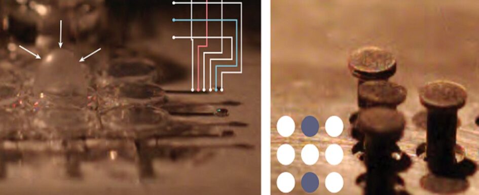 pantalla braille interactiva: imagen de cómo funciona el nuevo hardware a base de combustión