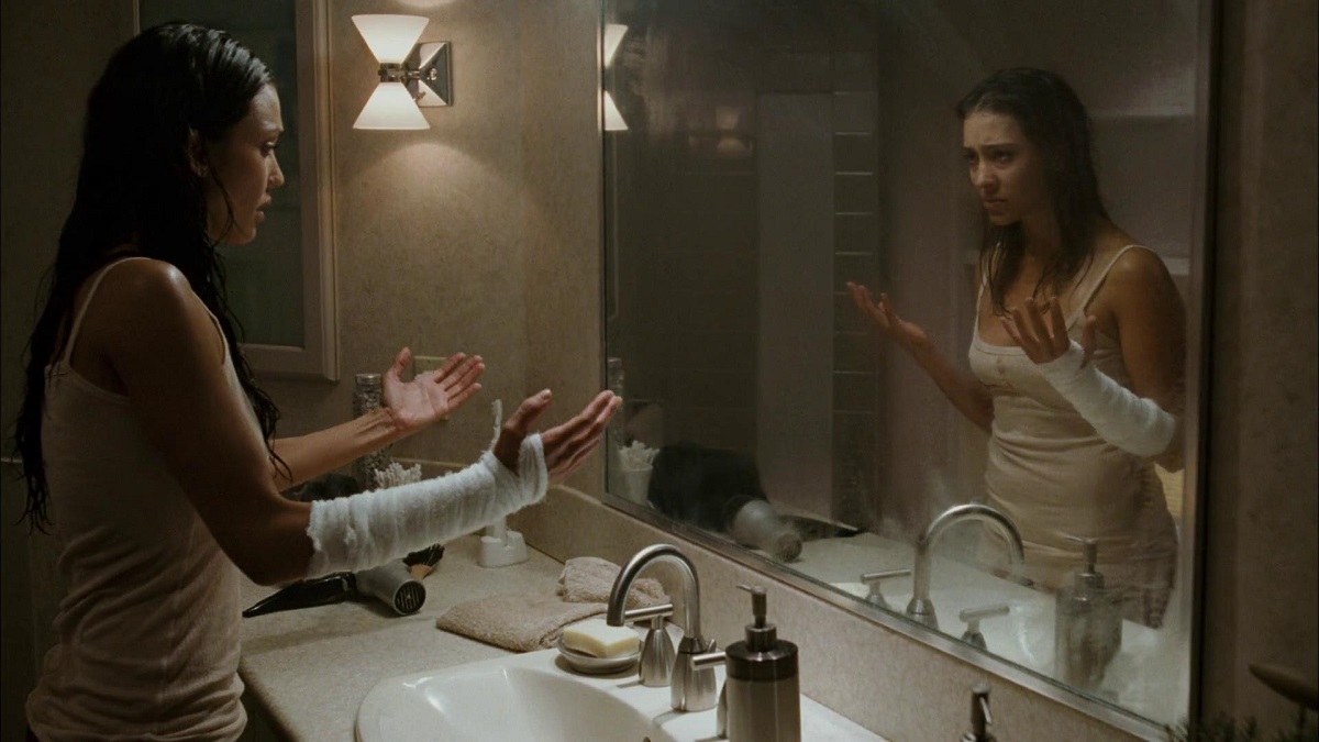 películas con personajes ciegos: imagen de un fotograma de la película el ojo