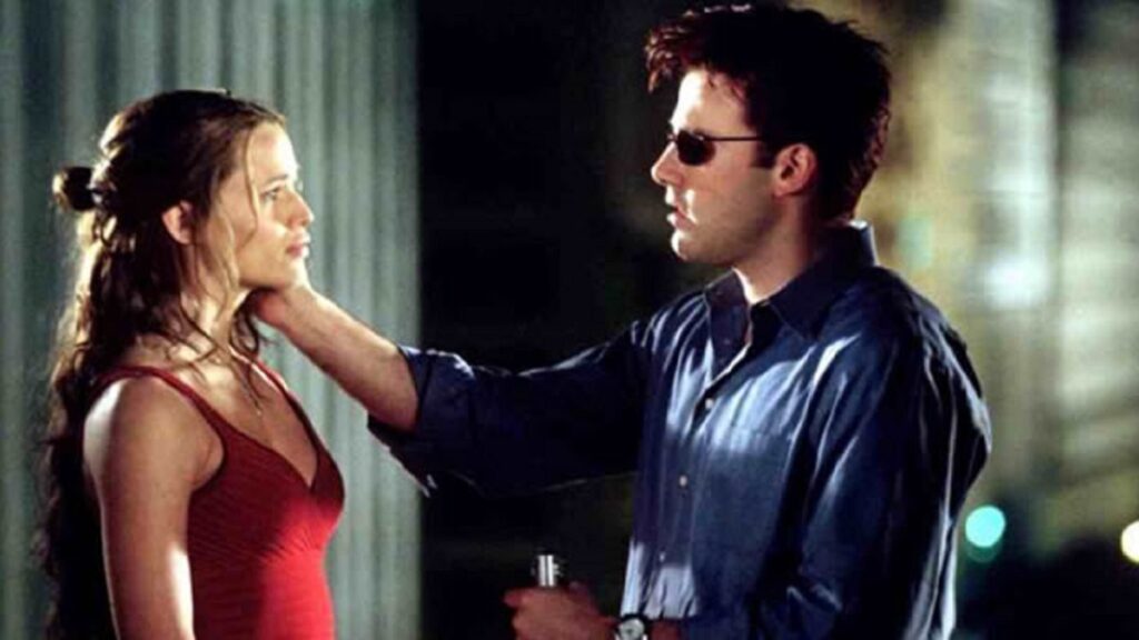 películas con personajes ciegos: imagen de un fotograma de la película daredevil