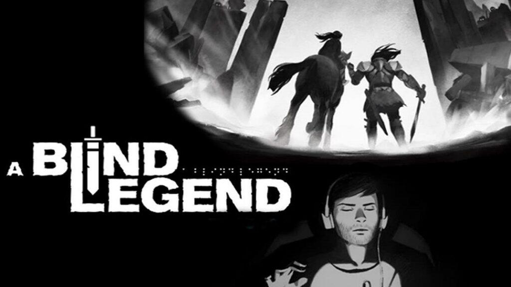 videojuegos accesibles: captura de pantalla del juego a blind legend