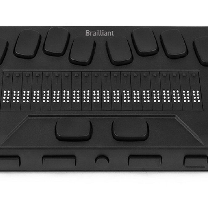 brailliant bi 20x vista de frente